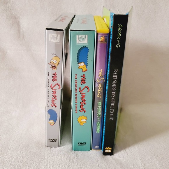 💥2/$30💥Simpsons Bundle: Bart's Guide to Life, Treehouse of Horror, S 1&2 DVD - Picture 4 of 11